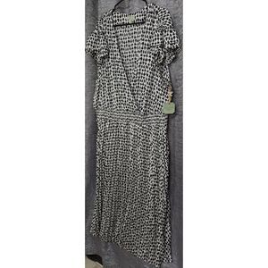 Ryegrass Short Sleeve‎ Black/White Dress Women's Plus 3XL NWT